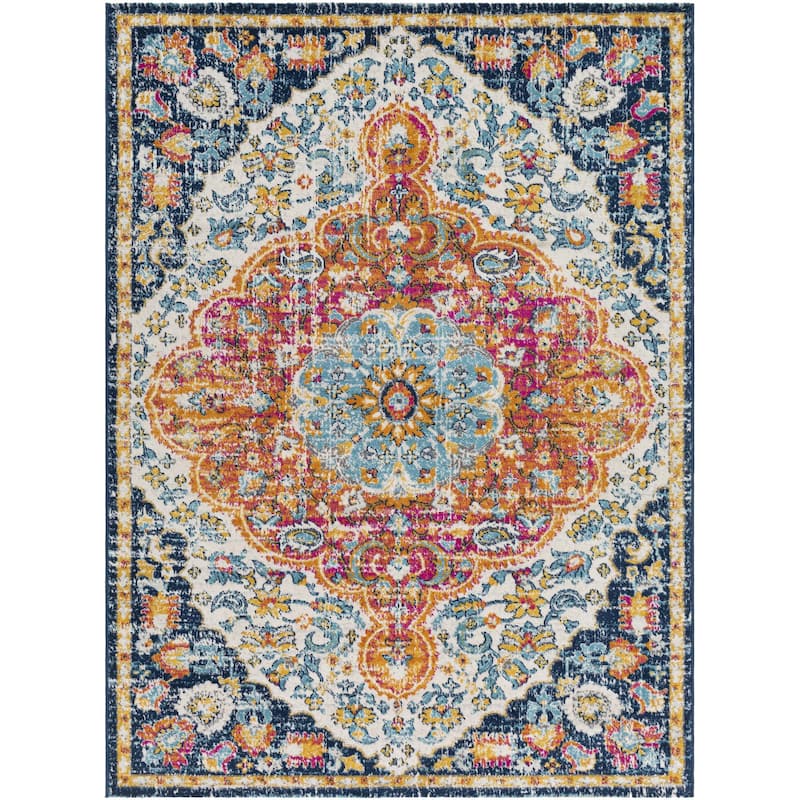 Livabliss Floransa Persian Medallion Area Rug