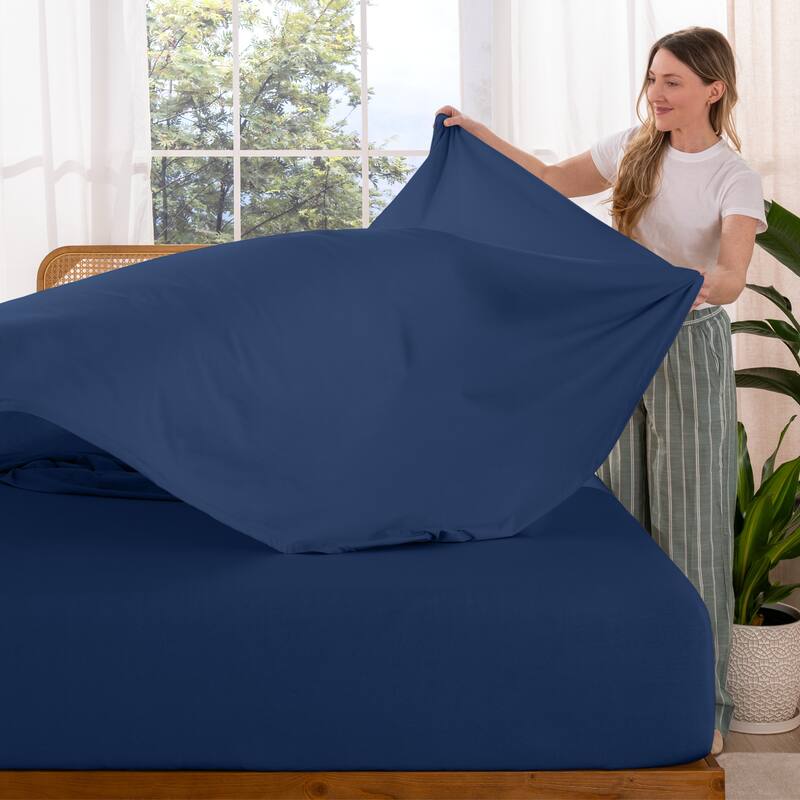 Bare Home Organic Cotton Jersey Sheet Set