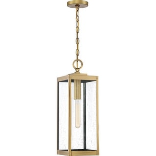 Quoizel Westover Pendant Light in Antique Brass