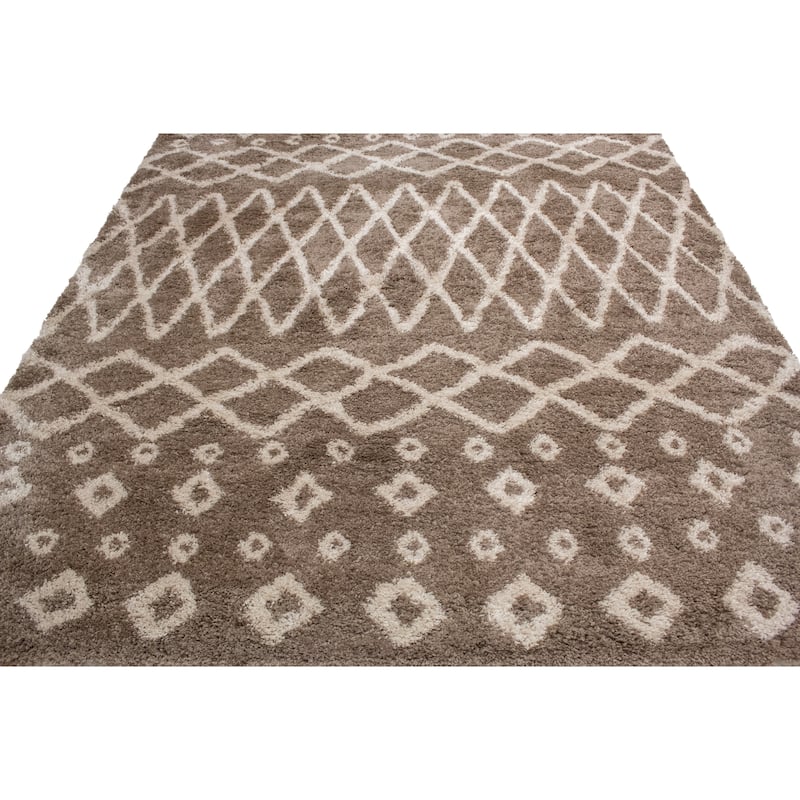 Noori Rug Lux Roy Moroccan 2-Inch Shag Rug