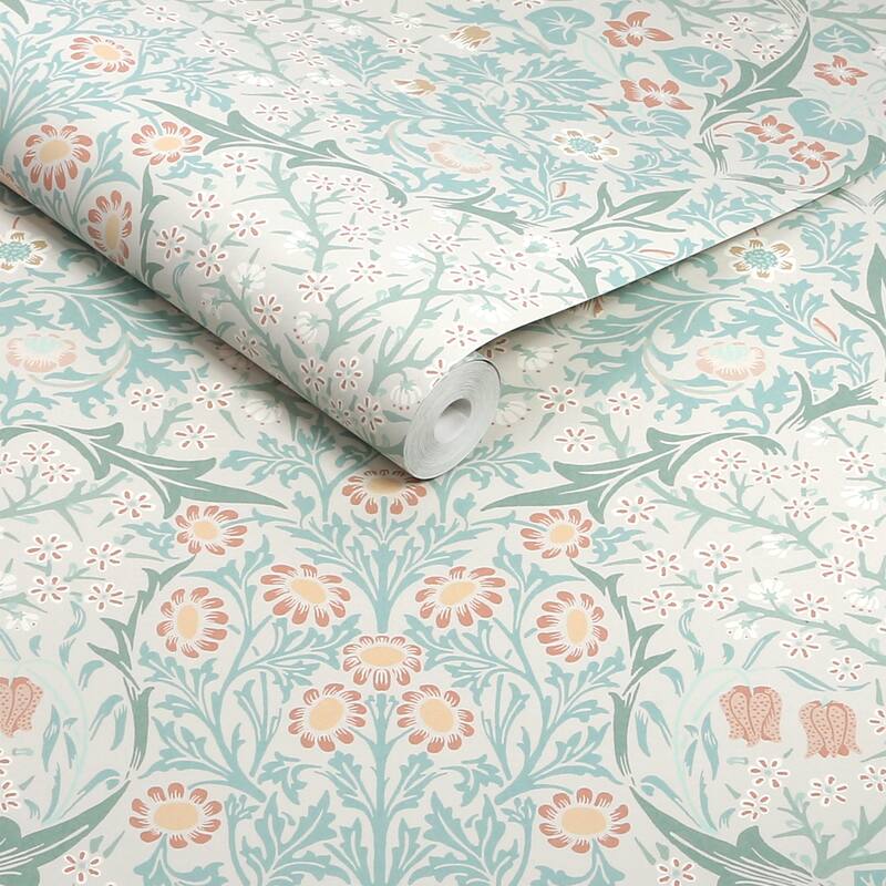 William Morris Blackthorn Meadow Wallpaper
