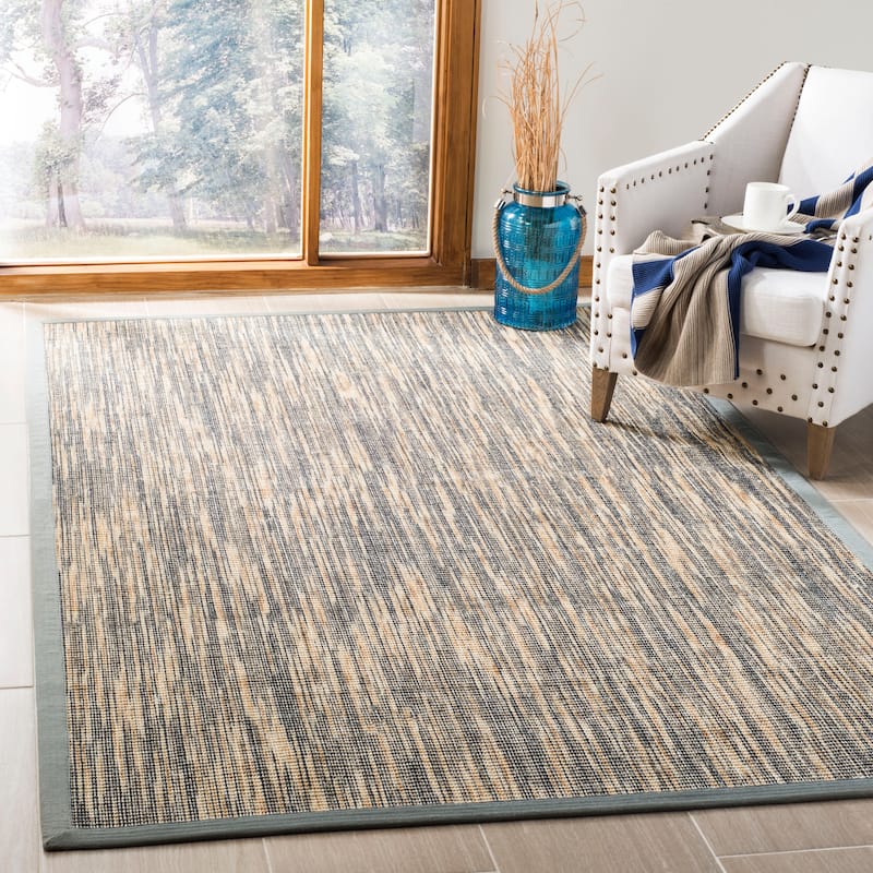 SAFAVIEH Natural Fiber Willia Sisal Rug - 4' x 6' - Natural/Grey