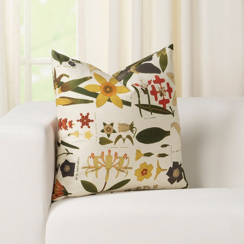Smithsonian Take Root Floral Throw Pillow