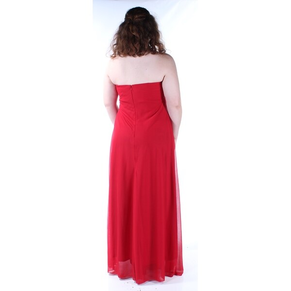 onyx sleeveless evening gown