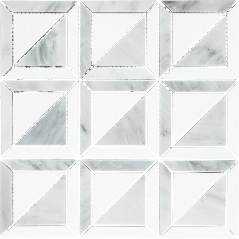 Daltile Gamma Natural Stone Window Wall and Floor Mosaic Tile (Set of 10)