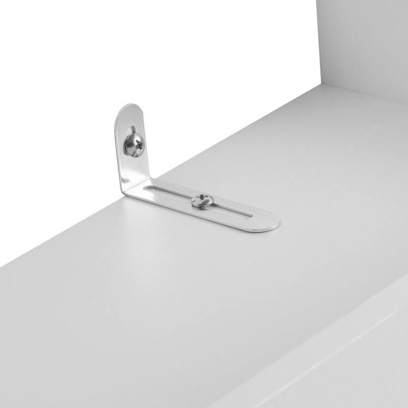 Sofucor Over The Toilet Storage Cabinet with Adjustable Shelves,Bathroom Organizer with Doors and Open Shelving,Space-Saving