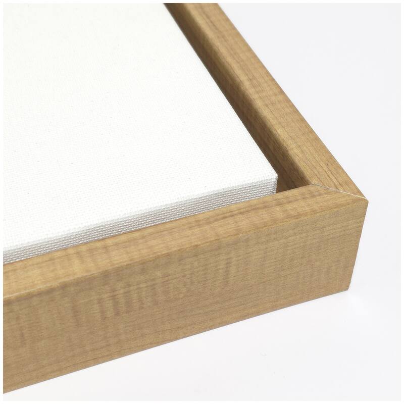 Kate and Laurel Abstract 01 Panel 1 by Rachel Lee Framed Canvas Wall Art Print