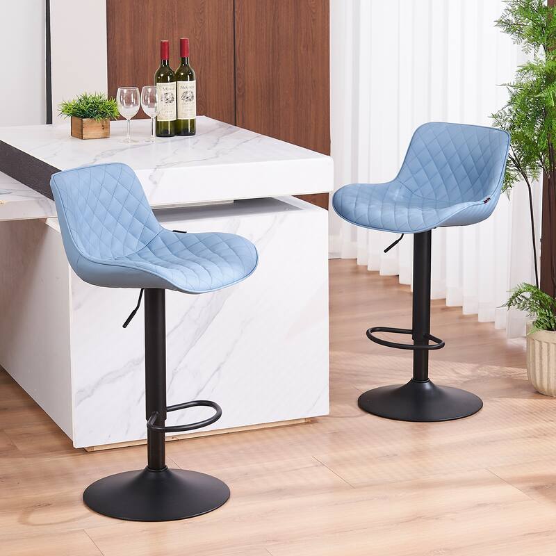 Counter Height Modern Barstools Set of 2 Kitchen Bar stools Side Counter Stools