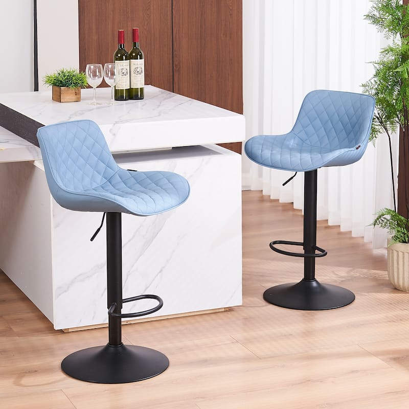 Counter Height Modern Barstools Set of 2 Kitchen Bar stools Side Counter Stools