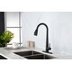 preview thumbnail 19 of 22, High Arc Single Handle Kitchen and Bathroom Sink Faucet with Deck Plate