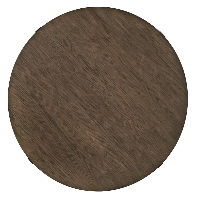 Bacalar Black Finish Metal Round Counter Height Table with Vegan Leather Swivel Chair Set by iNSPIRE Q Modern