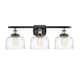 Option Black Antique Brass / Clear Deco Swirl