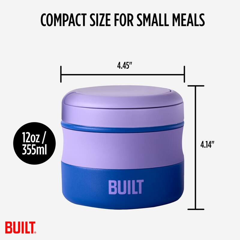Built 12 oz Wide Mouth Food Jar - 12 oz