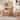 Roomfitters 20" Upholstered Dining Chairs, Japandi Style Side Chairs with Fluted Wood Back and Ribbed Legs, Set of 2