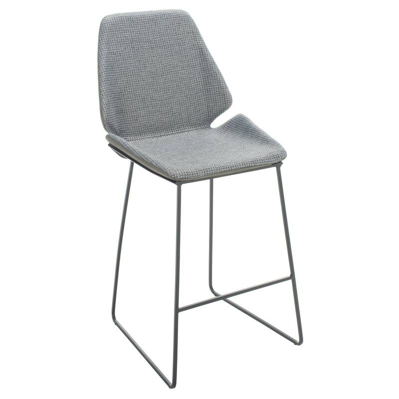 SAFAVIEH Kristlaug Modern 26-inch Counter Stool - 19.8" W x 22" L x 40" H - 20Wx22Dx40H