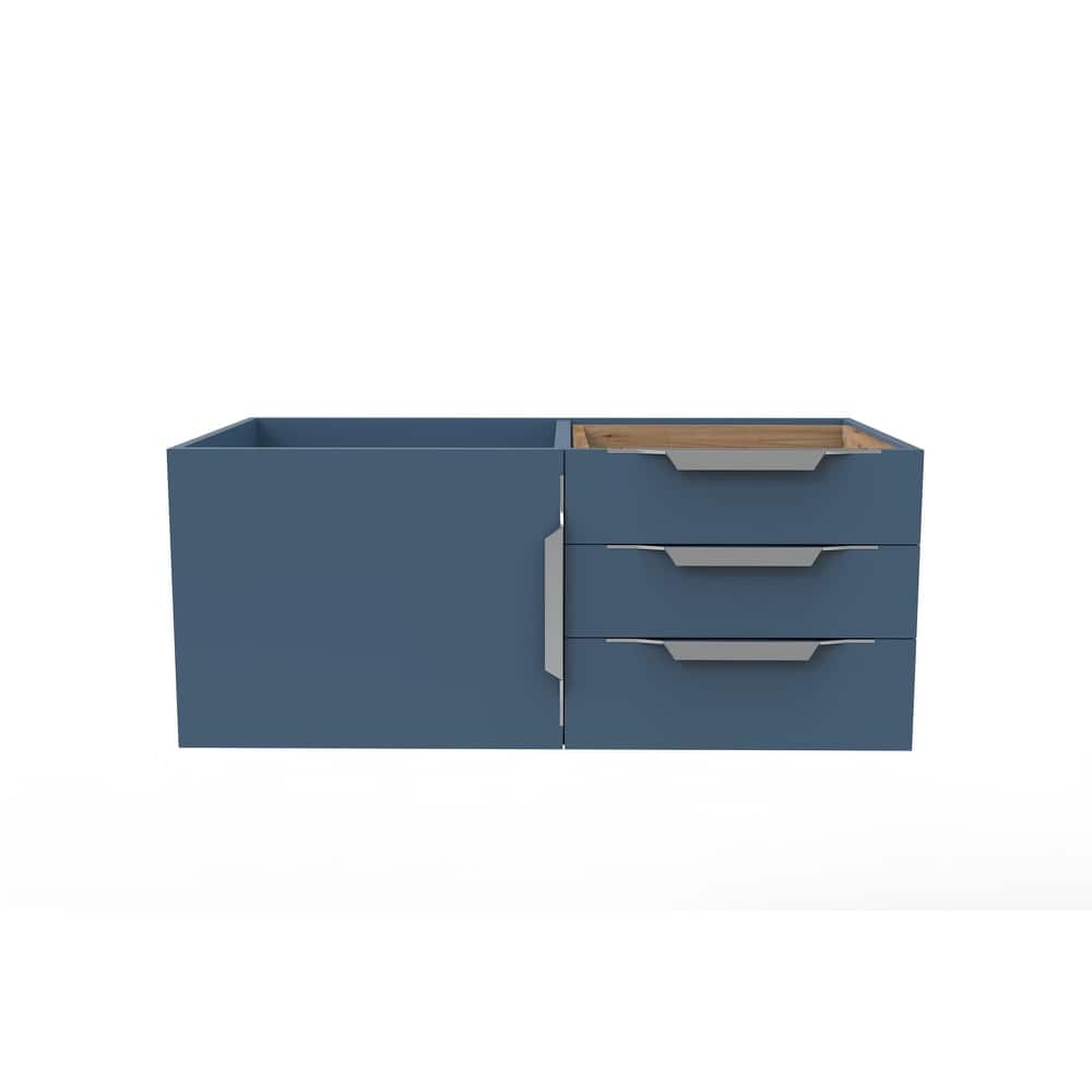 Alpine 36" Wall Mounted Bathroom Vanity (Base Only)