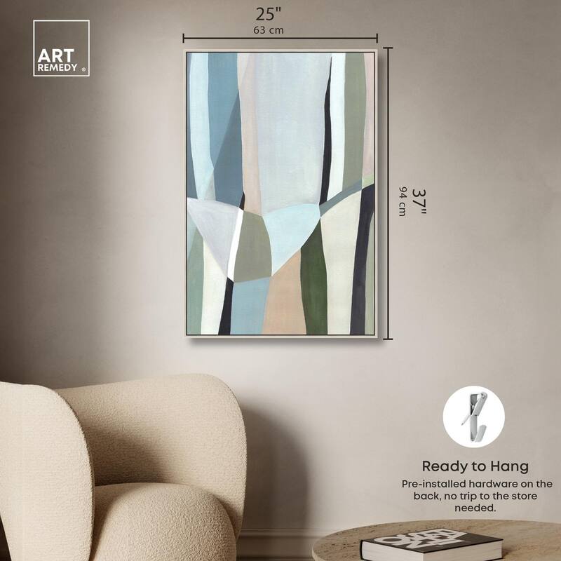 Abstract Fragments II Canvas by Art Remedy