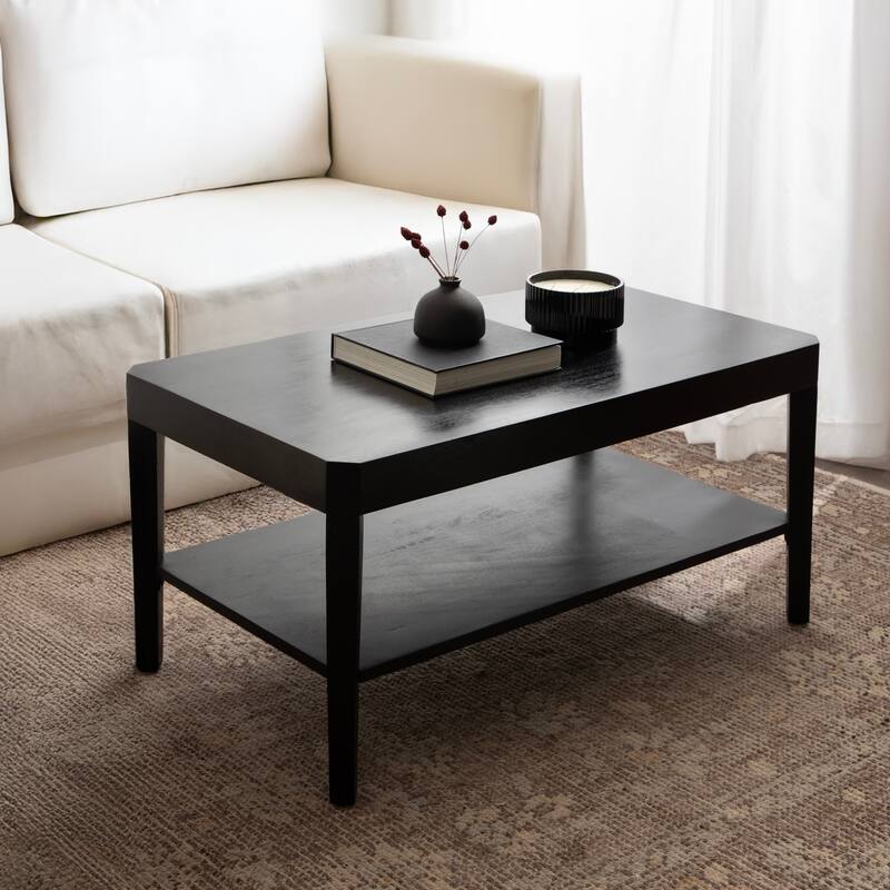 Kate and Laurel Talcott Rectangle Coffee Table