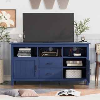 TV Stand with 2 Doors and 2 Drawers - Bed Bath & Beyond - 39775216