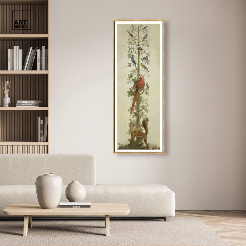 Fox and Papagayo Panoramic Canvas by Art Remedy