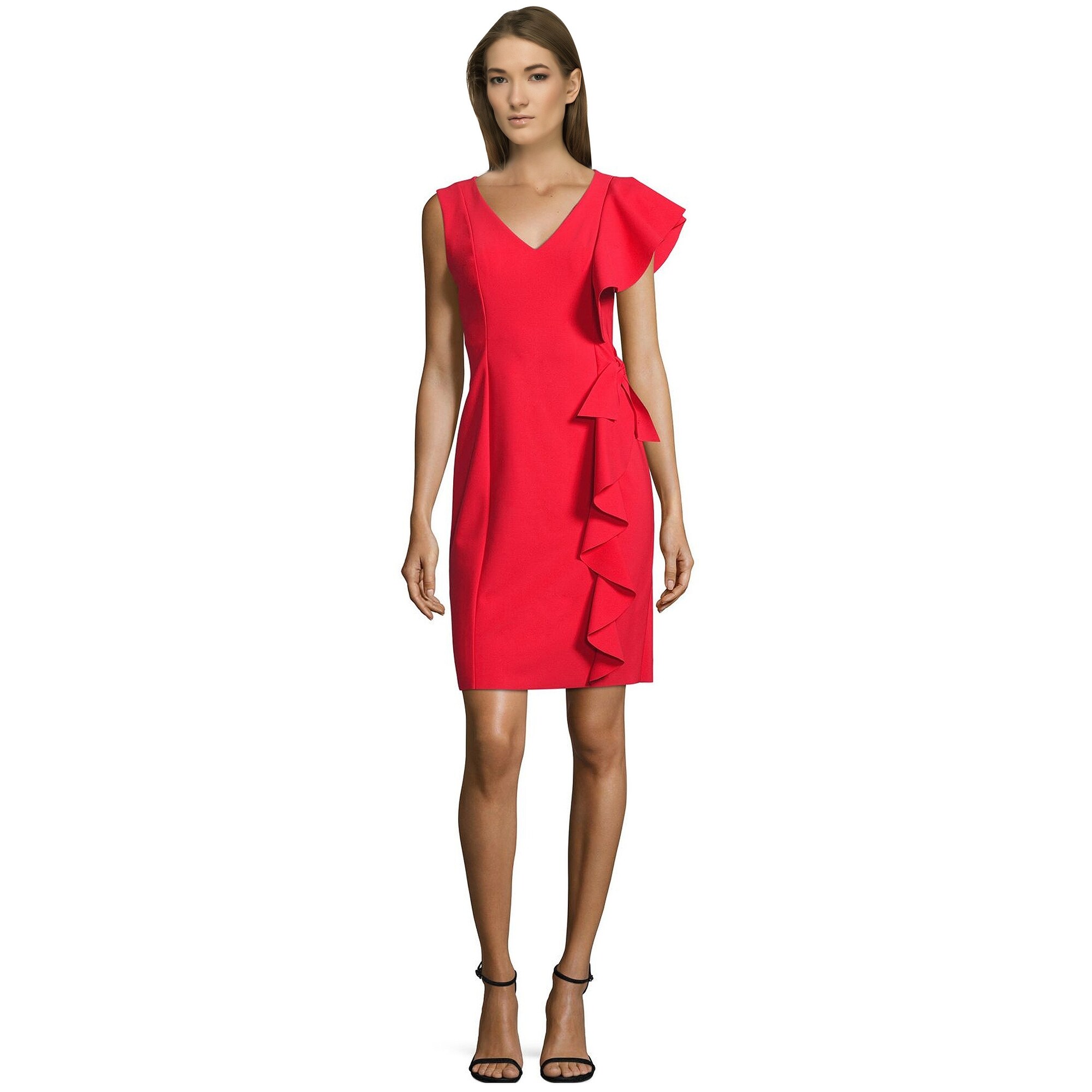 teri jon red dress