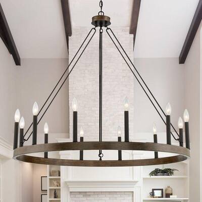 Acroma 12-Light Modern Chandelier-UL