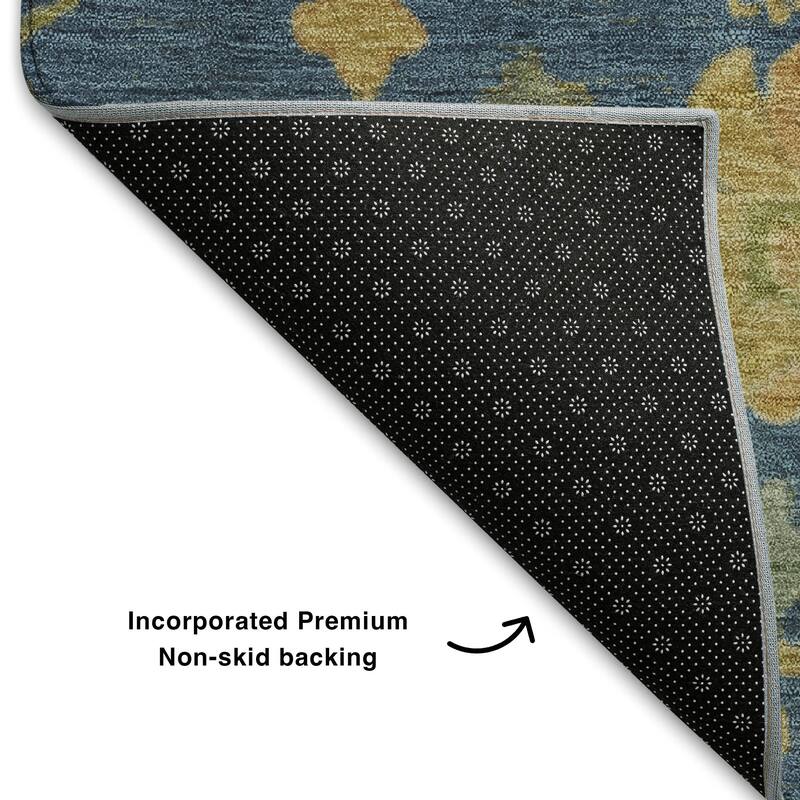 Premium Washable Super Soft Farmhouse Traditional Mayfield Rug