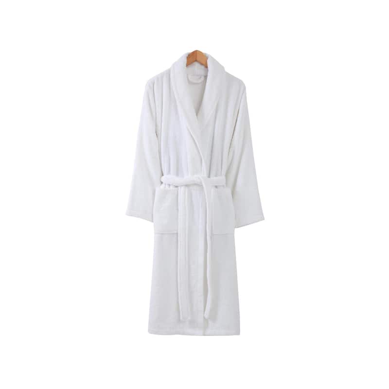 Ozan Premium Home Serene Collection 100% Turkish Cotton Unisex Terry Cloth Bathrobe