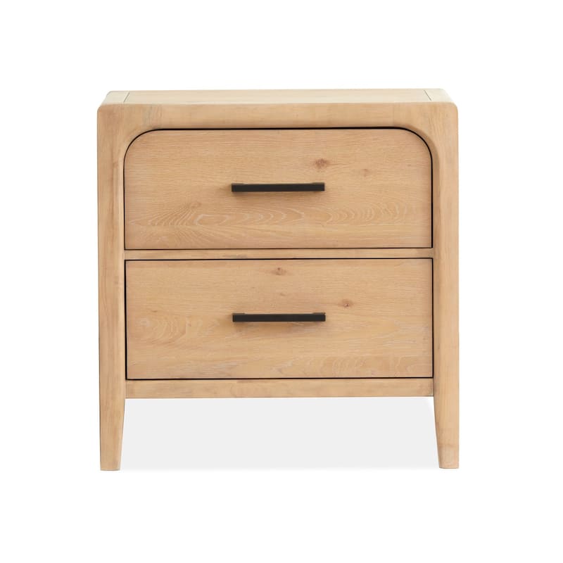 Magnussen Home Somerset Butternut Drawer Nightstand