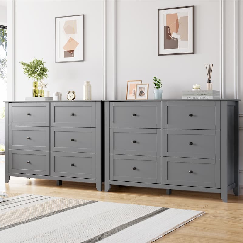 6 Chest of Drawer Dresser