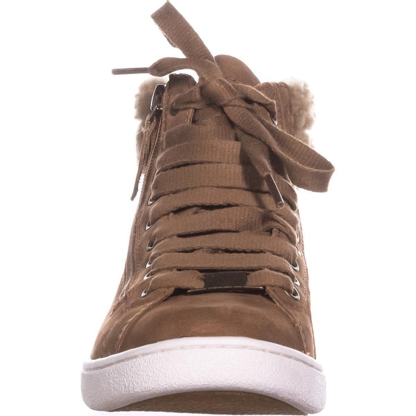 ugg olive lace up sneakers