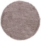preview thumbnail 44 of 90, SAFAVIEH Polar Shag Bibi Glam Solid 3-inch Extra Thick Rug 8' Round - Mushroom - Round