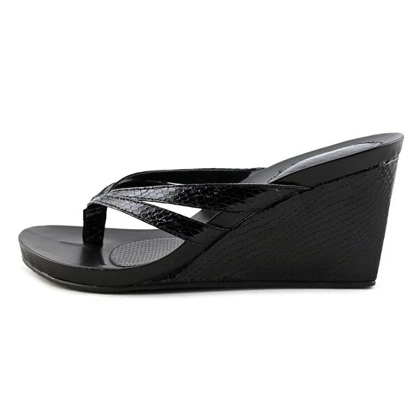 Style & Co. Womens Cassiee Split Toe Casual Platform Sandals
