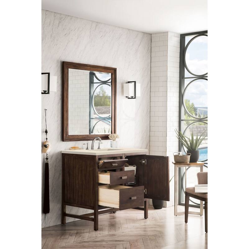 James Martin Vanities Addison 36" Single Basin Hardwood Vanity Set