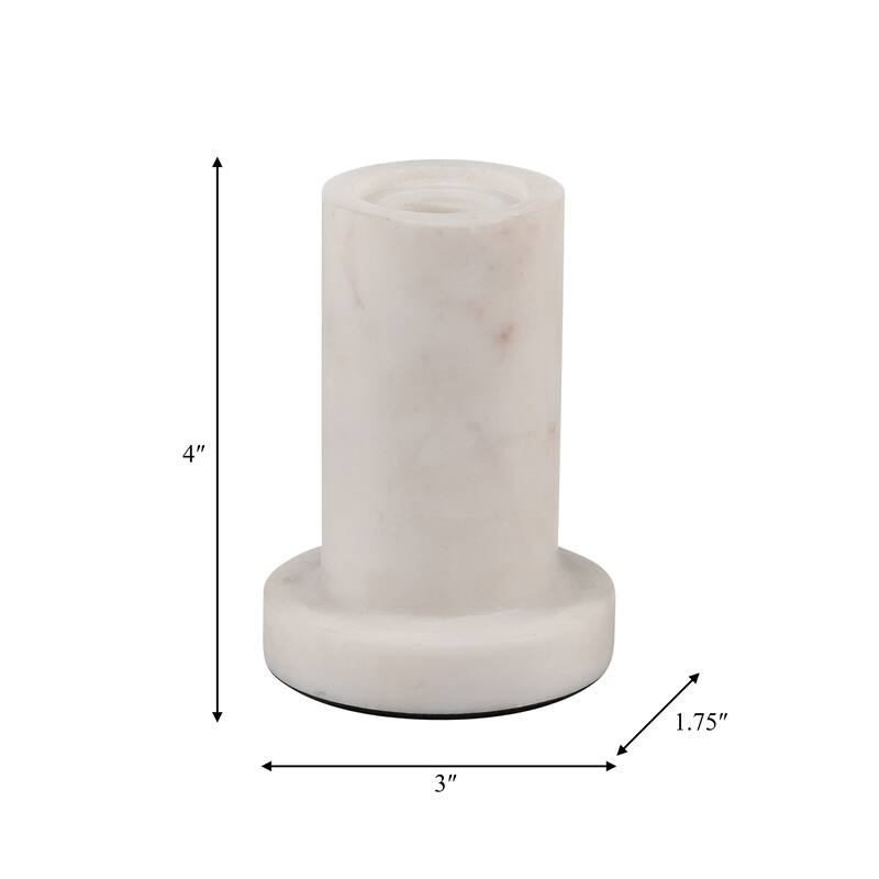 Sagebrook Home Taper Candle Holder With Flat Base