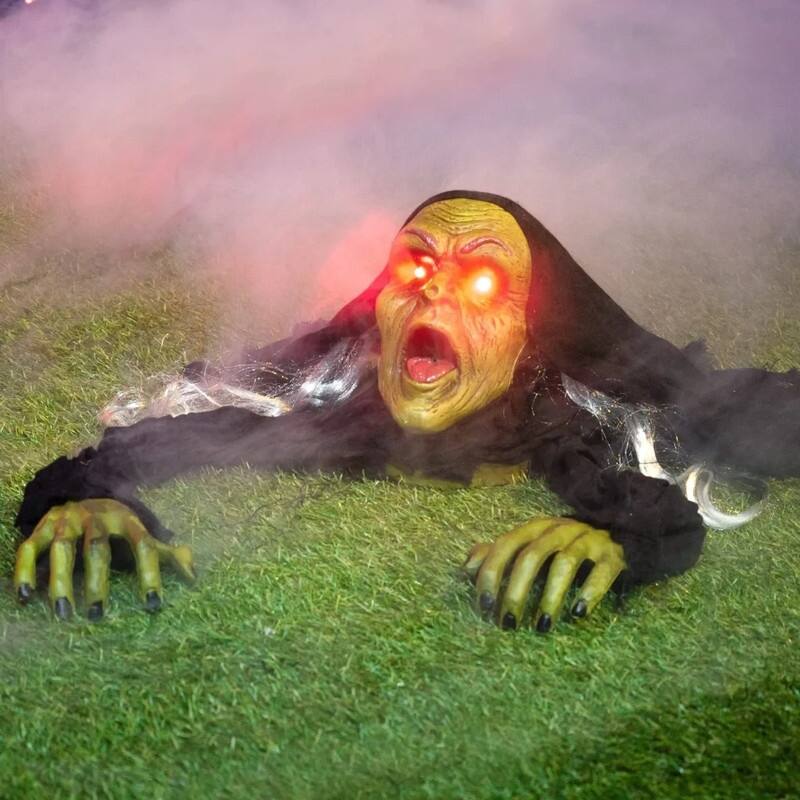 Halloween Zombie Groundbreaker with Sound and Flashing Eyes