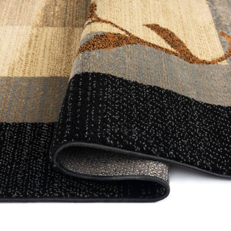 Home Dynamix Royalty Clover Contemporary Geometric Area Rug