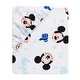 preview thumbnail 6 of 7, Lambs & Ivy Disney Baby Forever Mickey Mouse 3-Piece Blue Crib Bedding Set