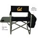 preview thumbnail 1 of 2, NCAA California Berkeley University Golden Bears Deluxe Sports Chair with Side Table
