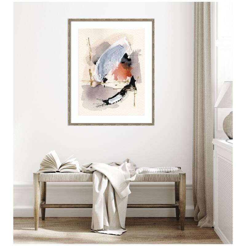 Kate and Laurel Framed Art Urban Wanderer 2 by Xizhou Xie