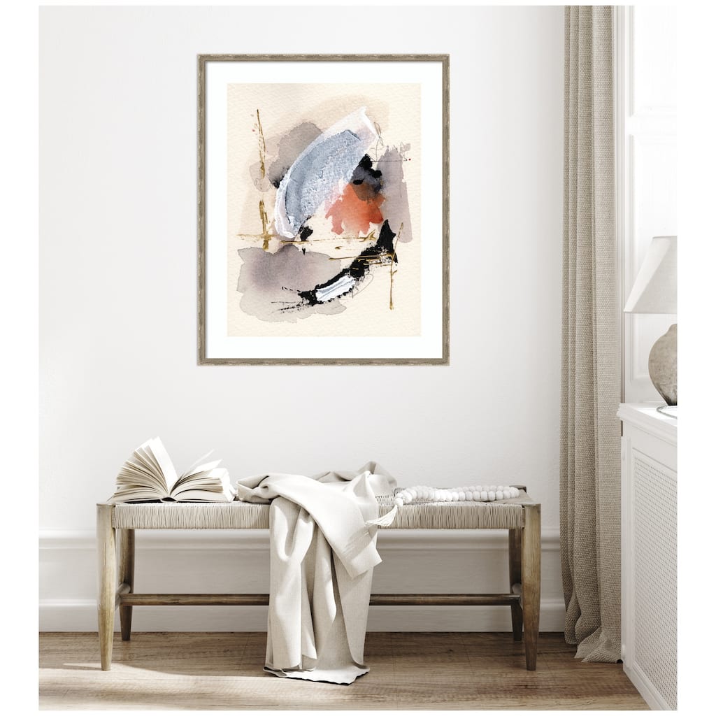 Kate and Laurel Framed Art Urban Wanderer 2 by Xizhou Xie