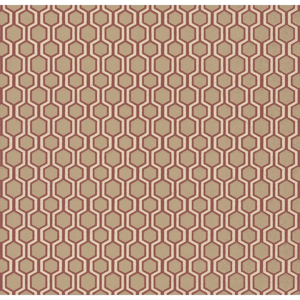Ronald Redding Bee Sweet Red Wallpaper