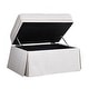 preview thumbnail 36 of 152, Rectangle Chenille Upholstered Storage Ottoman