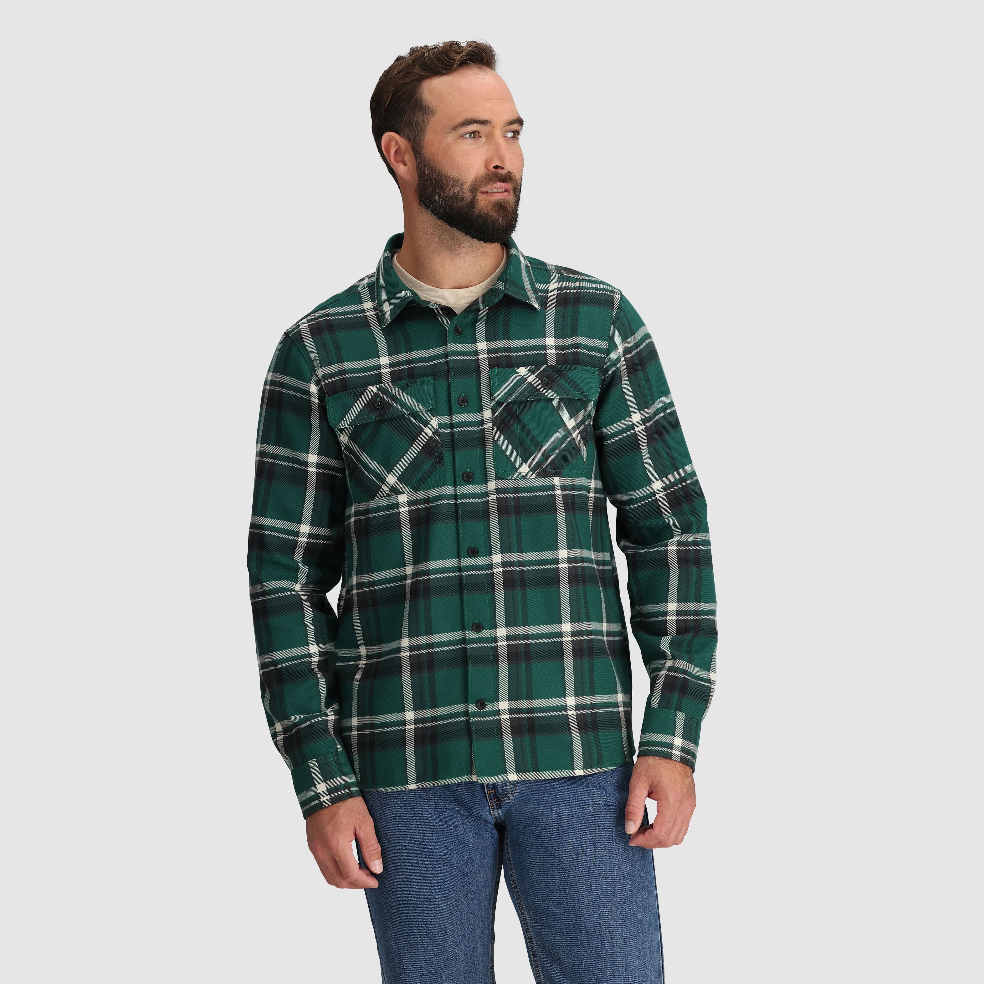 Option Monstera Plaid