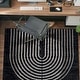 preview thumbnail 12 of 19, Contemporary Arch Design Area Rug 4' x 6'