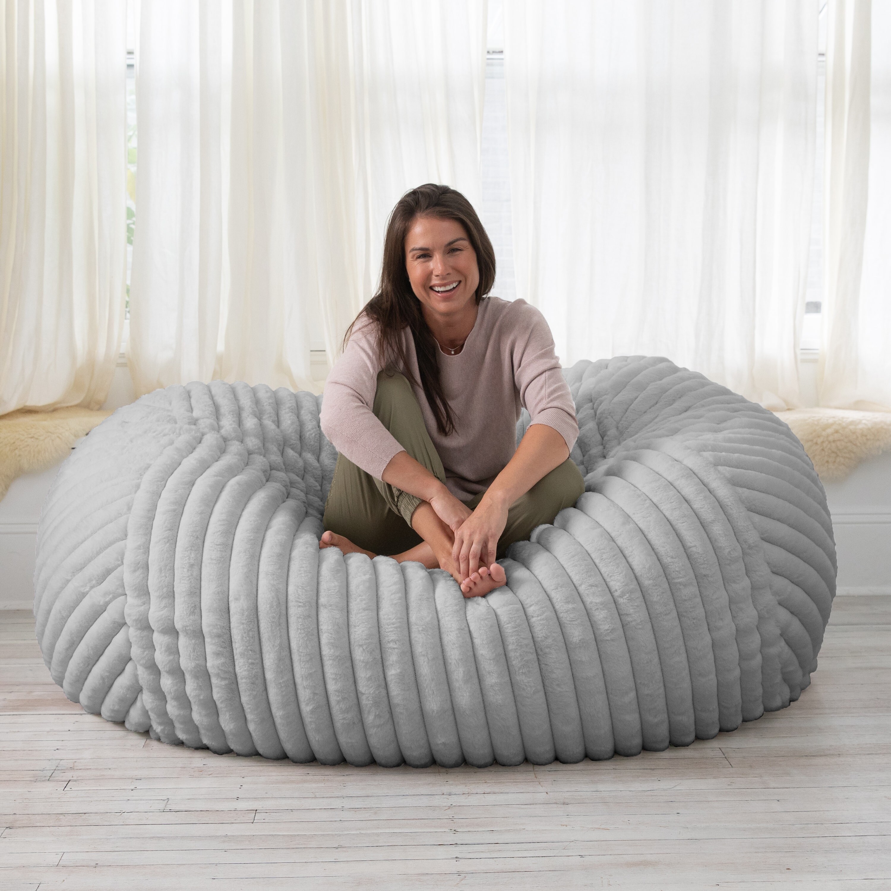 Loveseat bean hot sale bag chair