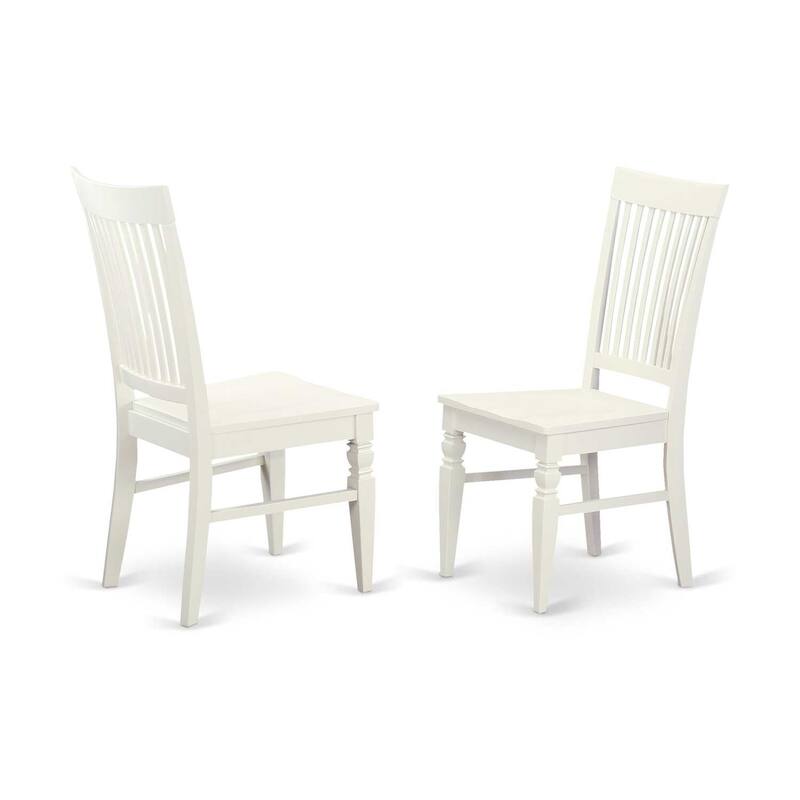 HomeStock 6-Piece Rectangle Linen White Finish Solid Wood Top Dining Table with 1-Bench, 4-Chairs with Lattice Back