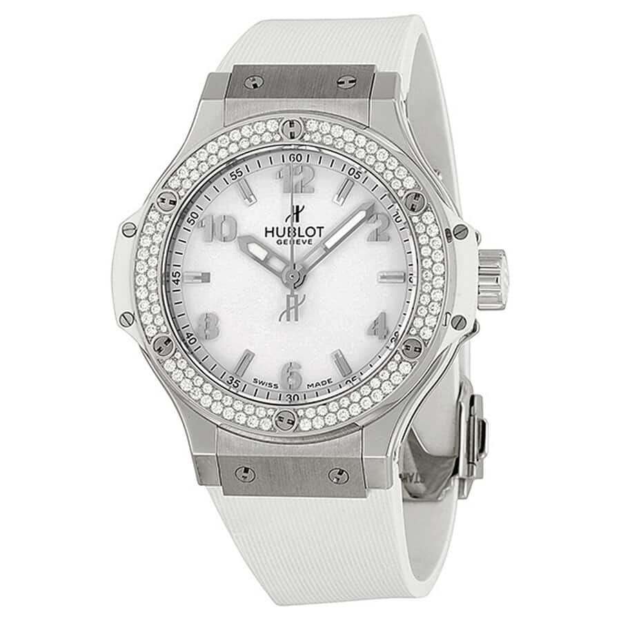 Hublot Big Bang Quartz 38mm Women's Watch - White