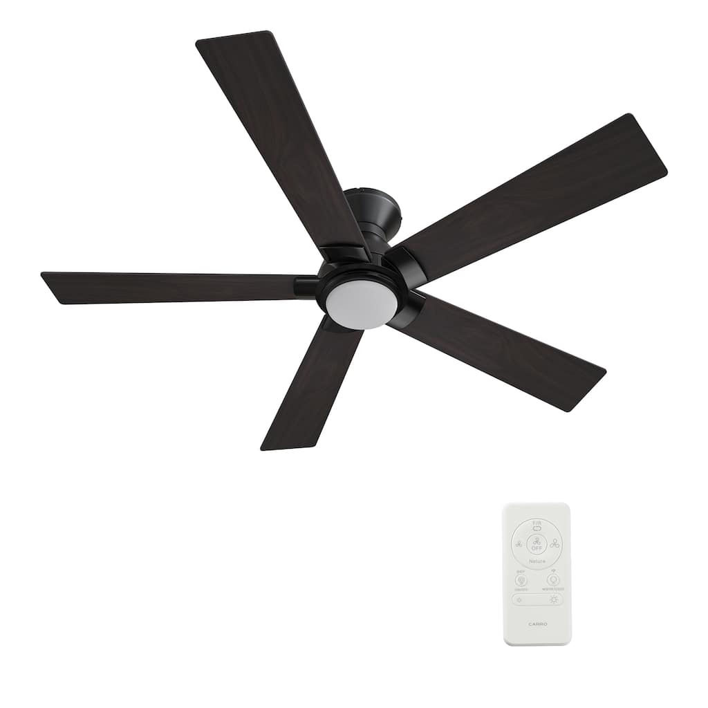 CARRO Joule 52" 5-Blade Smart Ceiling Fan with Light and Remote