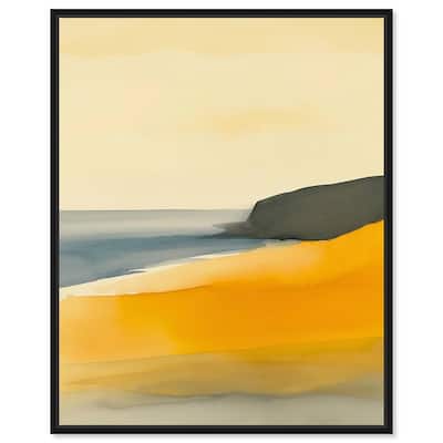 Glistening Beach Dreams II Canvas by Art Remedy